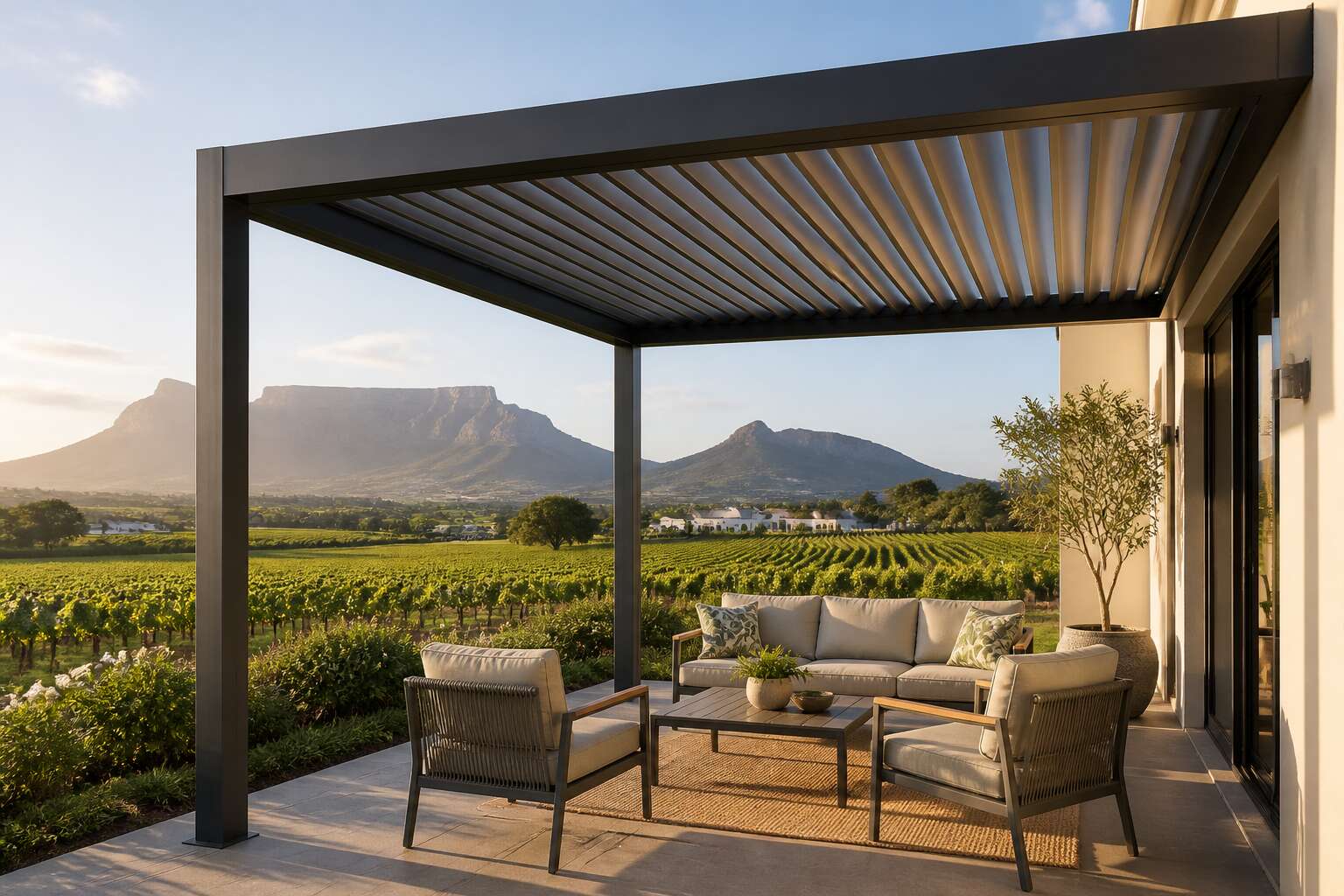 aluminium canopies stellenbosch