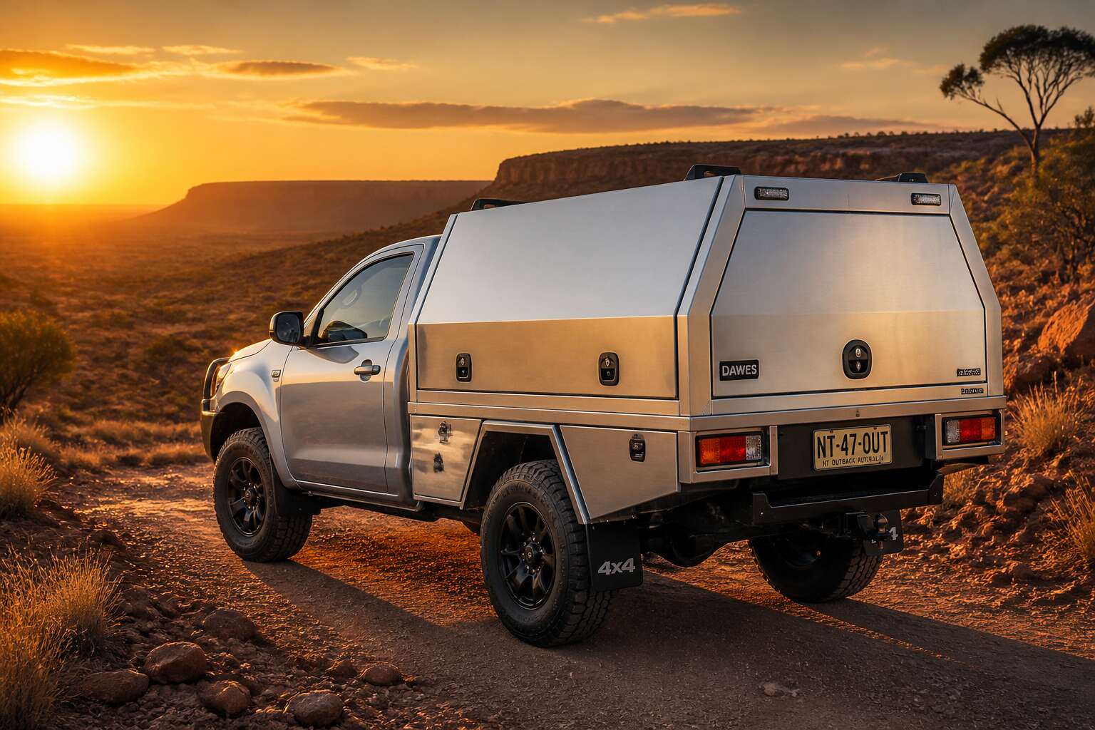 single cab aluminium canopies