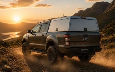 Aluminium canopy for Ford Ranger, tough and weatherproof.